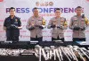 Pekan Pertama Ops Senpi Musi 2026: Warga Serahkan 77 Senjata Api Rakitan, Polres OKI Tangkap 3 Pelaku